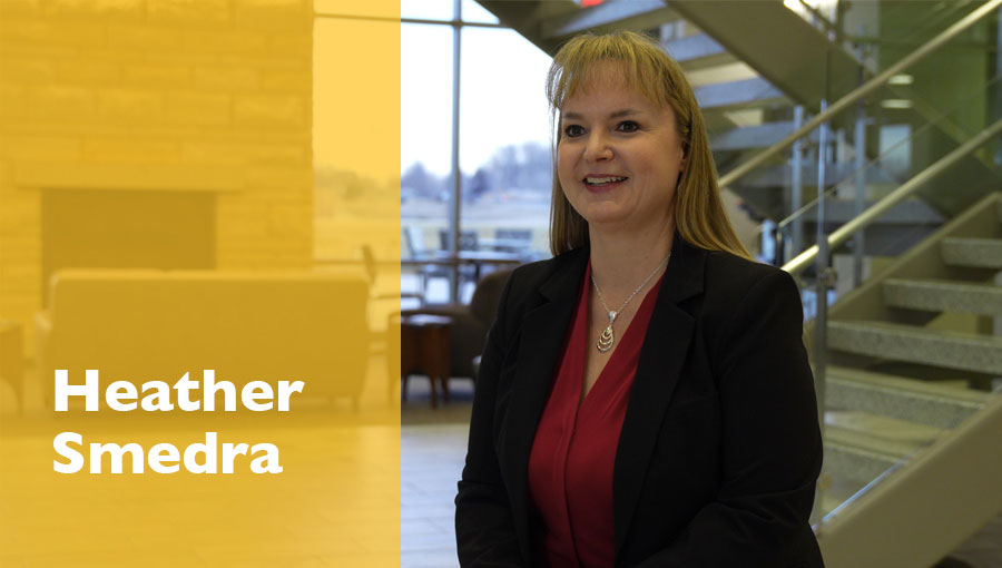 Heather Smedra home page video graphic.