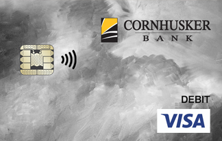 Gray Debit Card