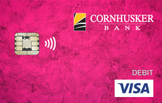 Pink Debit Card