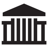 Icon image of a financial institution