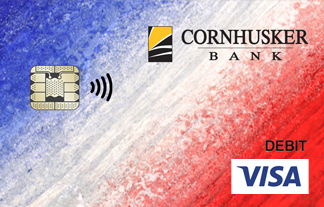 Red, White, and Blue Debit Card