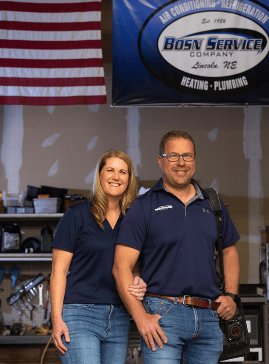 Owners of Bosn Heating and Plumbing