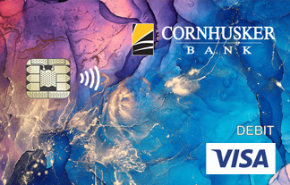 Multi-Color Debit Card